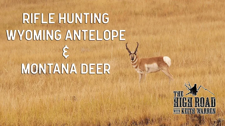 Rifle Hunting Wyoming Antelope & Montana Deer