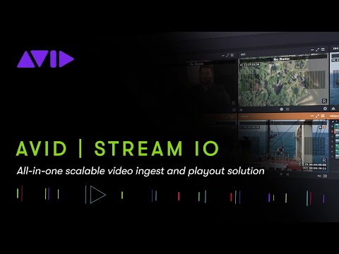Avid | Stream IO — All-in-one Scalable Video Ingest and Playout Solution