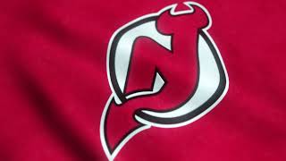 New Jersey Devils Logo Flag Animation Loop