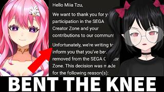 SEGA Bends The Knee To Twitter Outrage And FIRES Vtuber Over Insensitive Remarks