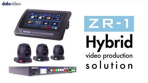 The Easy to Use and Comprehensive Datavideo ZR-1 Hybrid Video Production Solution | Datavideo
