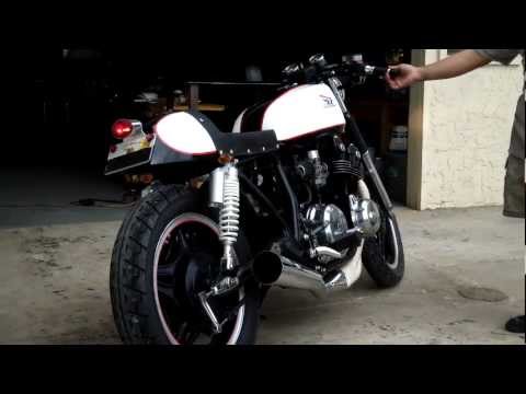 Bare Bone Rides 1979 Honda CB750 Cafe Racer Build (Fired-up and Running)