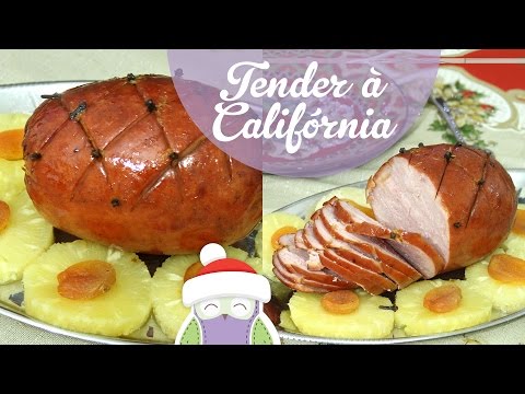 TENDER À CALIFÓRNIA (Receitas de Natal) - Receitas da Mãe Coruja #88