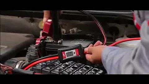 Booster Jumper Cable with Voltage Display —Bangget.com