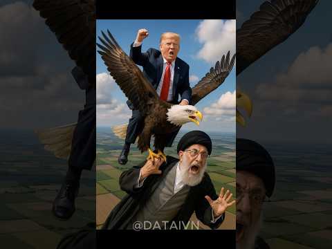 Funny Donald trump tried to drop Ali khamenei down luckily Putin came