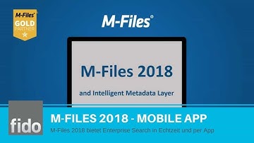 Enterprise Search - M-Files 2018 Mobile App