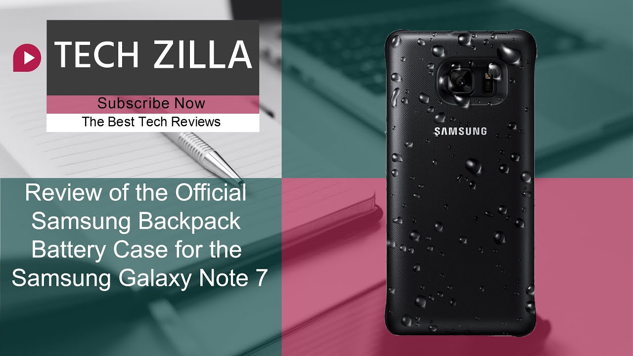 Official Samsung Galaxy Note 7 Backpack Battery Case Review