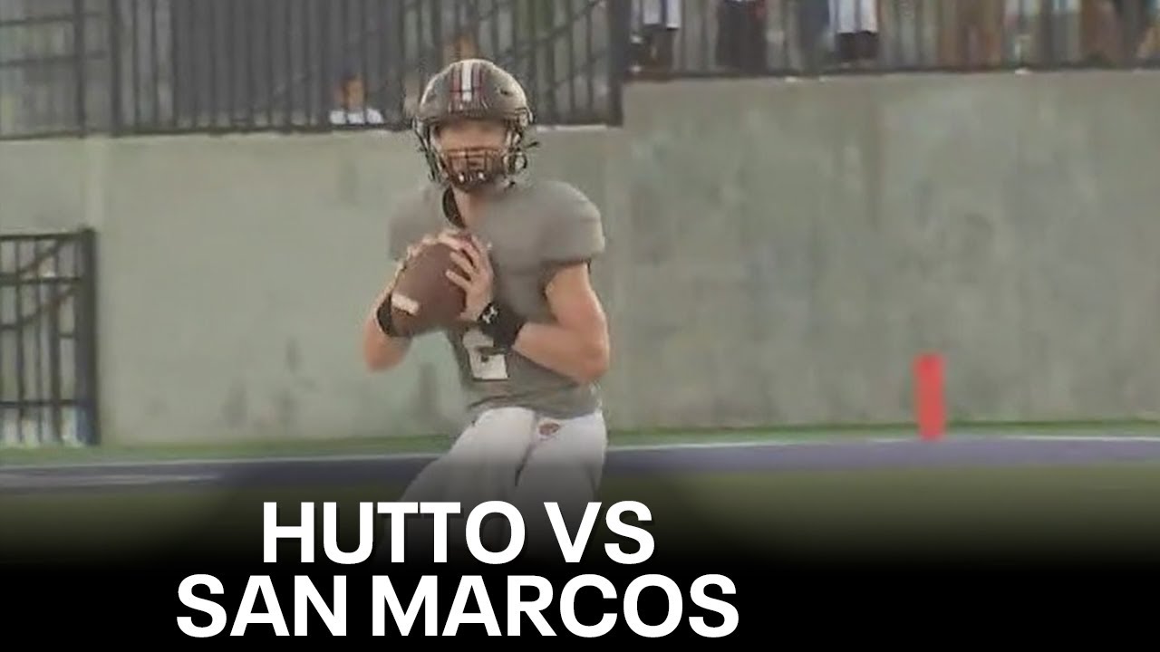 Hutto wins new coach's debut, cruises by San Marcos FOX 7 Austin