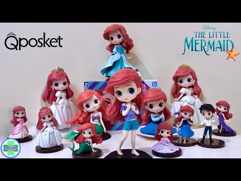 Q posket Ariel Avatar Style Unboxing+Winning Tips/Qposket 愛麗兒 美人魚 小魚仙 開封 アリエル 重心情報 Torebaトレバ Mermaid