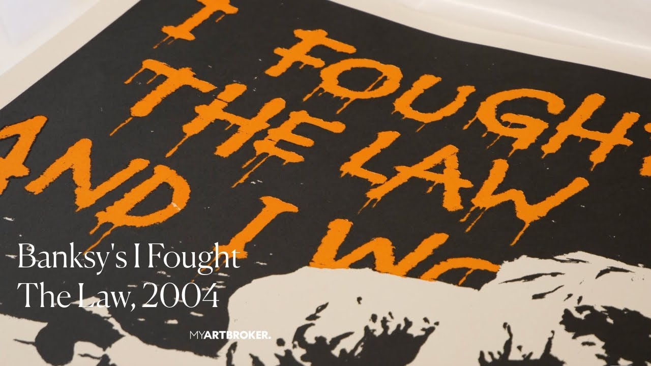 Banksy I Fought The Law (Signed Print) 2004 | MyArtBroker