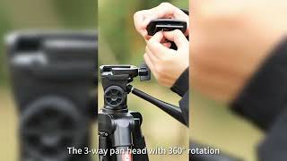 Kingjoy Aluminum Tripod Monopod Vts-890L