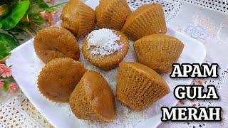 Resepi Kuih Apam Gula Merah, Sukatan Cawan