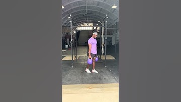 Double Kettlebell B-Stance Romanian Deadlift