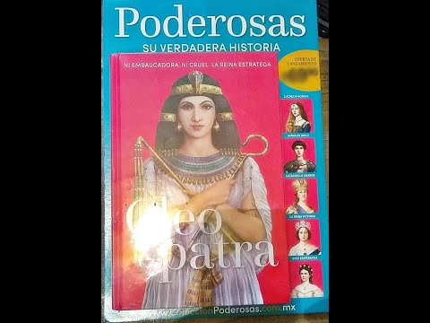 Poderosas su verdadera historia #1 Cleopatra - RBA CDMX - Unboxing