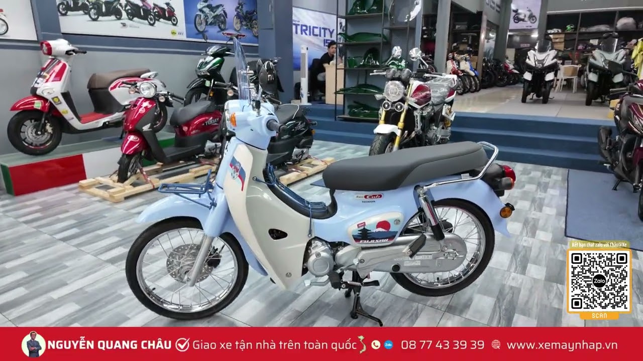 Honda Super Cub Fujisan Limited Edition phiên bản núi Phú Sĩ giới hạn 500 chiếc đã về Việt Nam