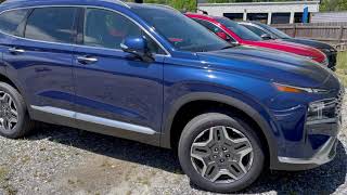 2021 Hyundai Santa Fe Limited AWD in Stormy Sea