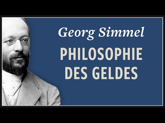 Georg Simmel 哲学書「Philosophie des Geldes」 Philosophie des Geldes
