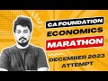 Business economics marathon  ca foundation  december 2023 attempt  english