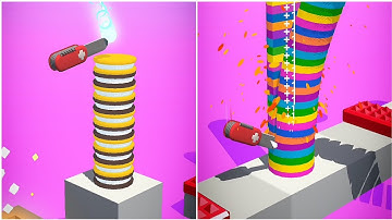 Slice it All 😱✨ All Levels Gameplay  Android , iOS  part 151