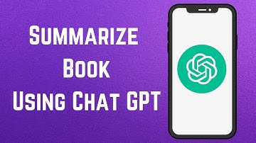 How To Summarize Any Book Using Chat GPT