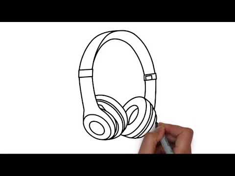 Featured image of post Earphones Drawing Easy 12 earphones drawing professional designs for business and education