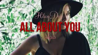 Hilary duff - all about you ( lyrics )