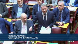 Ομιλία στην Ολομέλεια της Βουλής των Ελλήνων