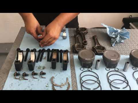 motor 1.8 turbo 20v, proceso de armado (video clip)