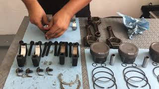 motor 1.8 turbo 20v, proceso de armado (video clip)