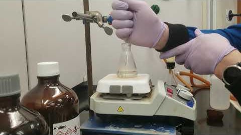 Acetylation of aniline