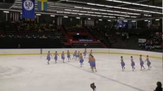 Skyliners Junior Synchronized skating team in 2010 Junior World Challenge Cup  - Short program