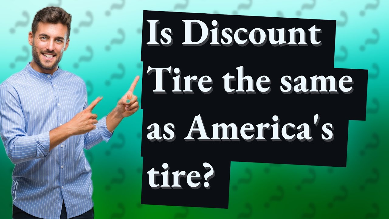 is-discount-tire-the-same-as-america-s-tire-youtube