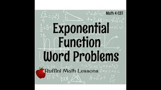 Famous Word Problems with Exponential Function Wealth