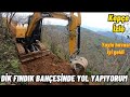 Mini ekskavatrle fndk bahe yolu yapyorum teklikeli yol yapm gopro  sany excavator kepceci