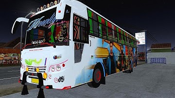 Zedone Moonlight  Bus Mod 😍💣🚍for Bus Simulator Indonesia  🚦🔥🔥