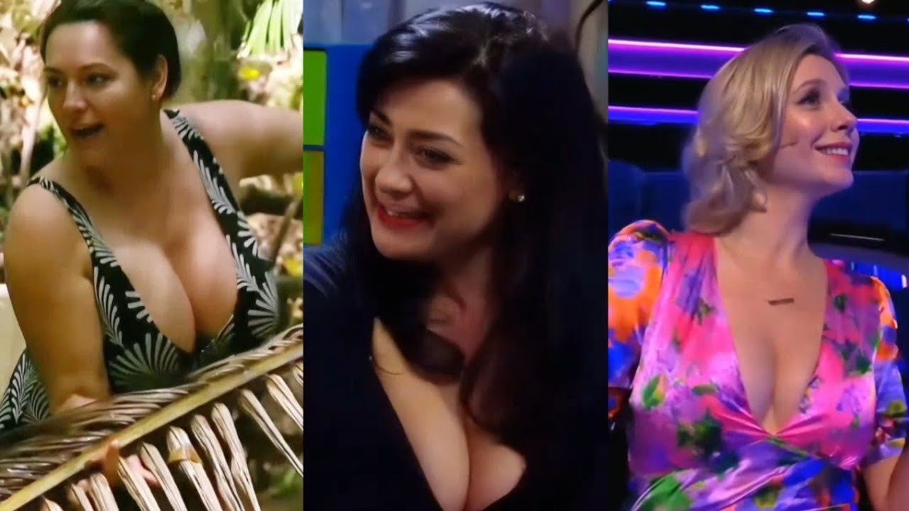 Busty Battle Rachel Riley, Kelly Brook,Natalie J Robb HD Video 