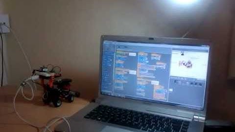 Robot Arduino 4x2 Scratch S4A Map