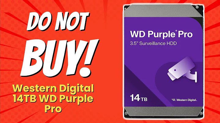 DON'T BUY Western Digital 14TB WD Purple Pro Before Watching THIS! 🚫💻 (6 Reasons)