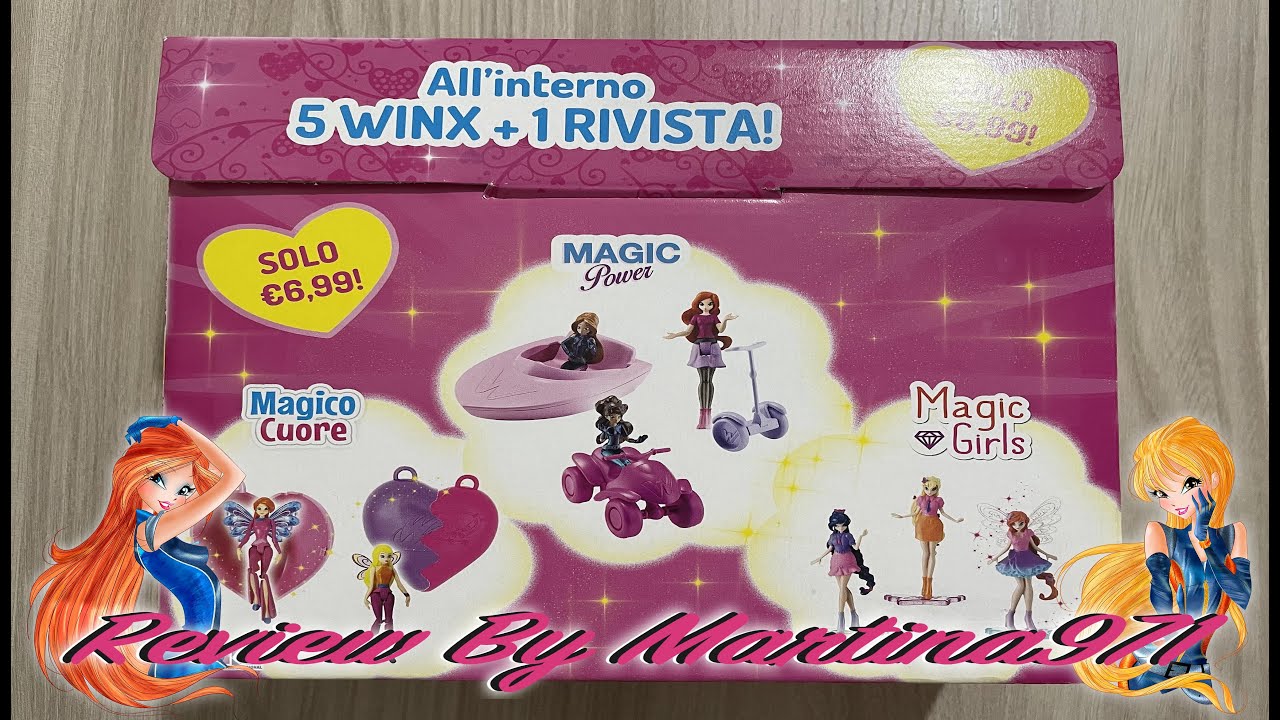 Winx Club Valigetta - Maggio 2024 - Magico Cuore - Magic Power - Magic Girls