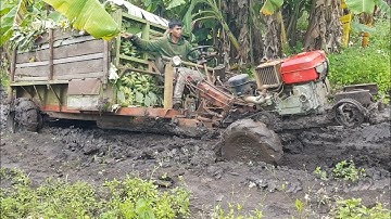 xe công nông 2 câu chở chuối đây xe dường lây cực kỳ khỏe