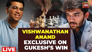 LIVE: Chess Grandmaster Viswanathan Anand Exclusive On D Gukesh Wining Candidates Tournament