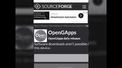 Opengapps problem fix "software download are not possible in this device". 101% working trick.