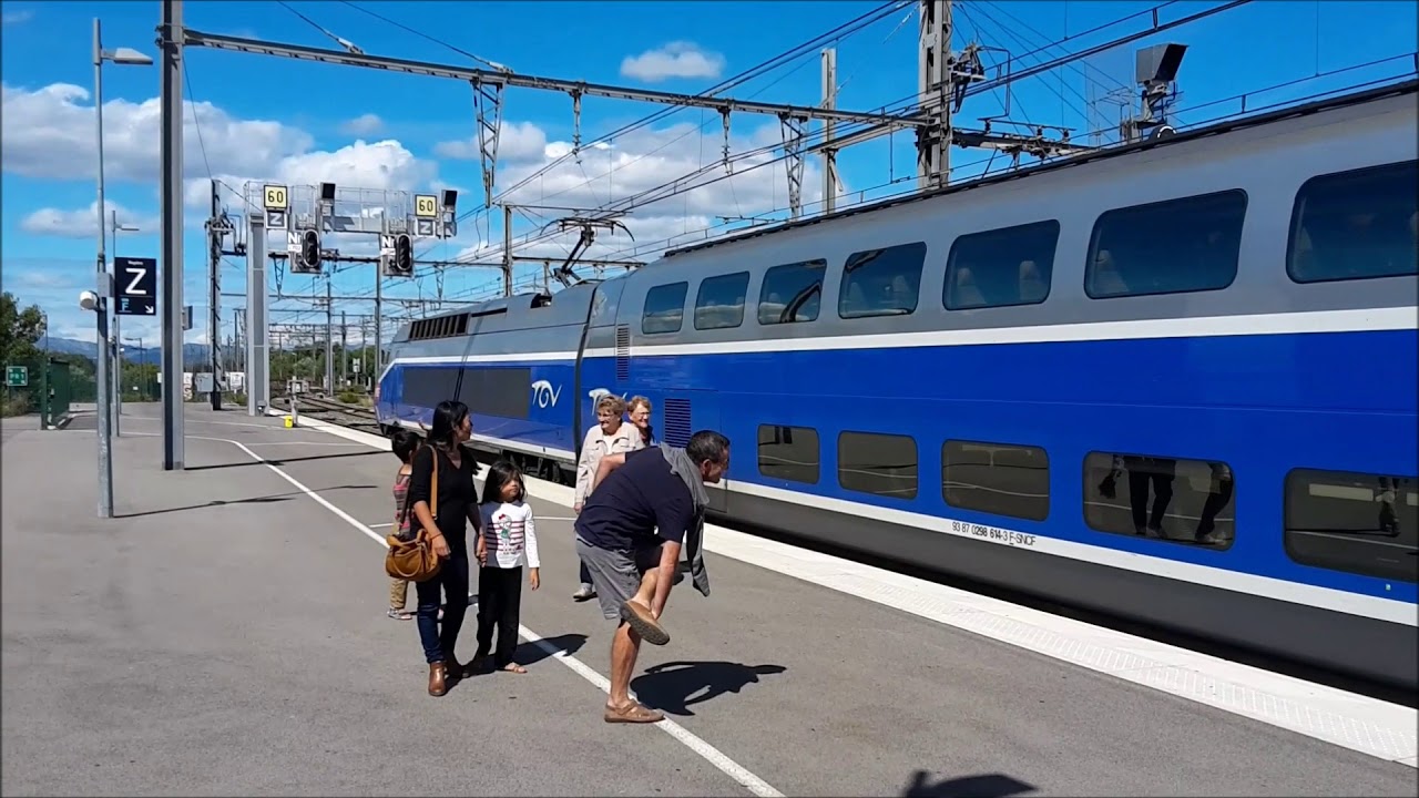 TGV Barcelona Perpignan YouTube