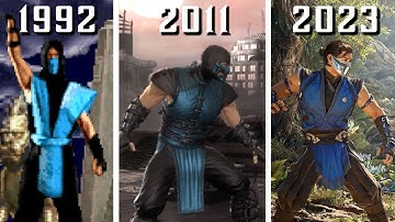 Evolution of SUB ZERO in Mortal Kombat Games! (1992 - 2023)