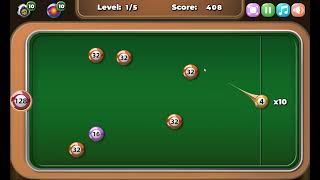 Game 2048 Billiards