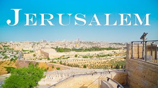 JERUSALEM. Mount of Olives in The Early Morning