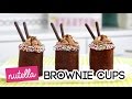 How to Make Nutella Brownie Cups!