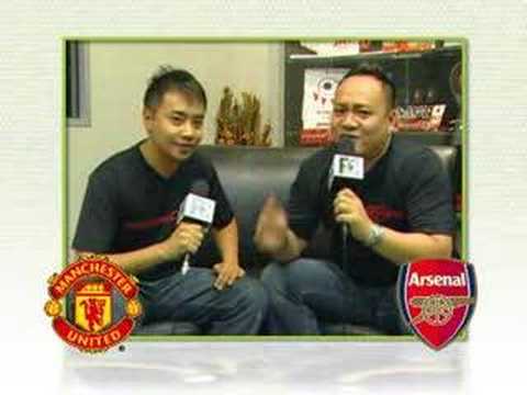 Commercial of Power98FM DJs hosting English Premier League's Clash of the Titans - Manchester United vs Arsenal!