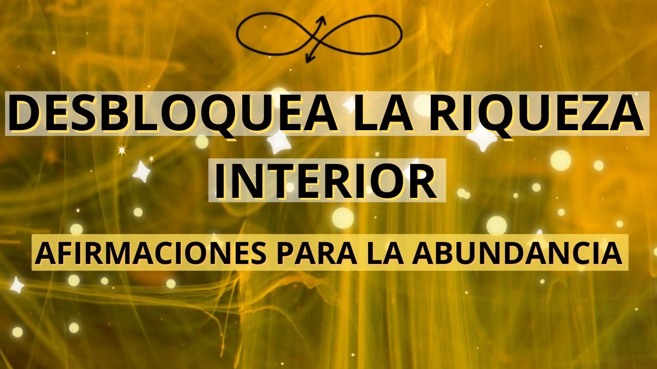 Afirmaciones Poderosas para Atraer Abundancia y Prosperidad - YouTube