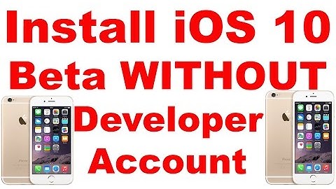 How To Install iOS 10 Beta FREE No Developer Account, No Computer - iPhone, iPad & iPod Touch